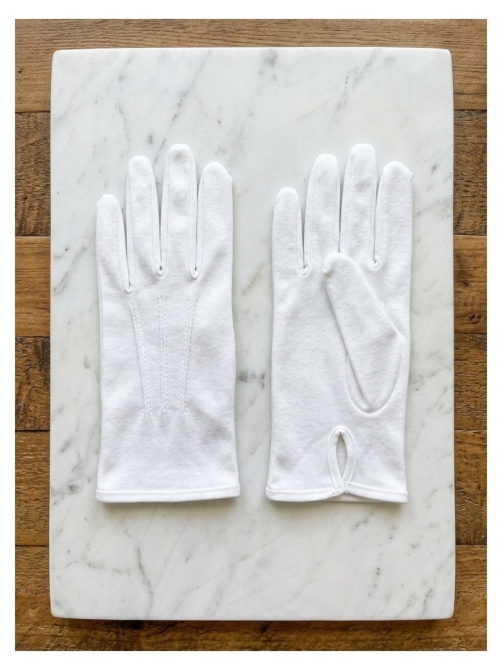 Zenssia Parade Formal Cotton Gloves Snap Cuff, 3 Pair